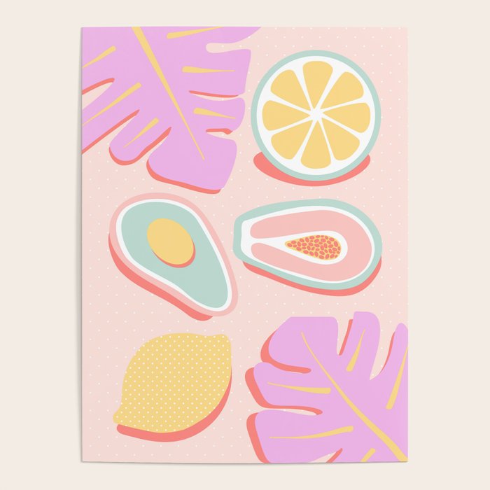 Tropical Juice Pop Poster Gallery Image 4