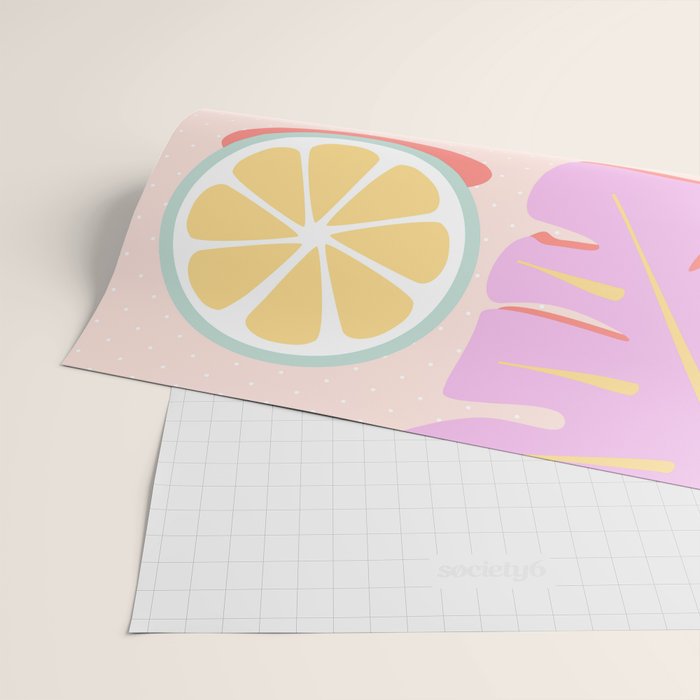 Tropical Juice Pop Wrapping Paper Gallery Image 2