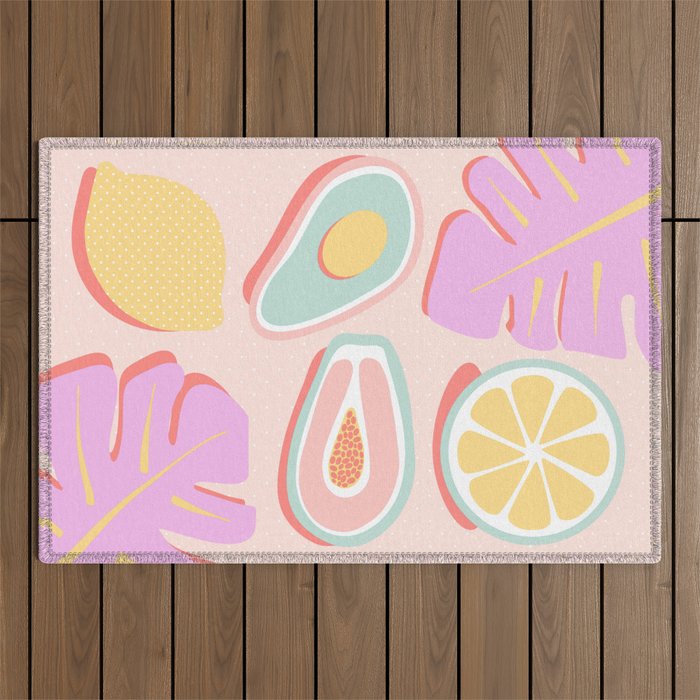 Tropical Juice Pop Outdoor Rug Gallery Image 1