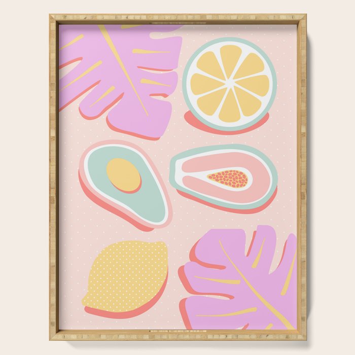 Tropical Juice Pop Serving Tray Gallery Image 1