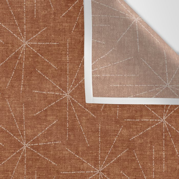 starburst woven - ginger Wall Tapestry Gallery Image 3