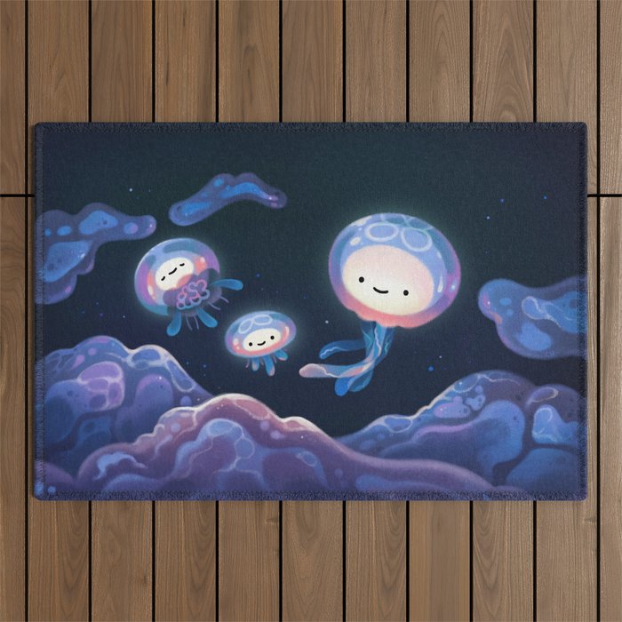 Full Moons Outdoor Rug Gallery Image 1