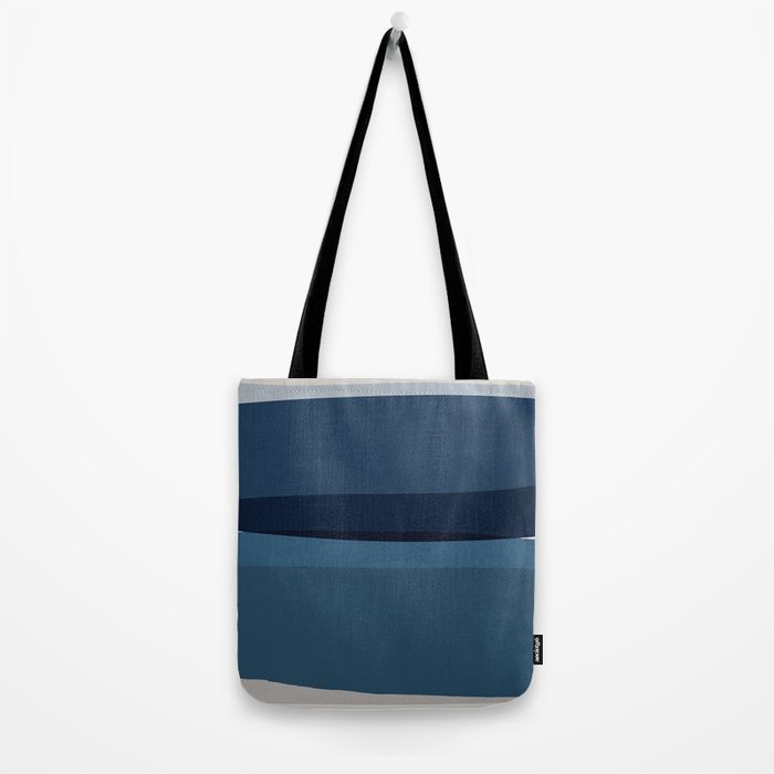 Modern Blue, Blue Painting, Blue Ombre Tote Bag Gallery Image 2