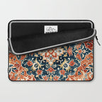 Indigo and Floral Spice Mandala Laptop Sleeve Gallery Image 2