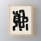 Black Signature Mini Art Print Gallery Image 1