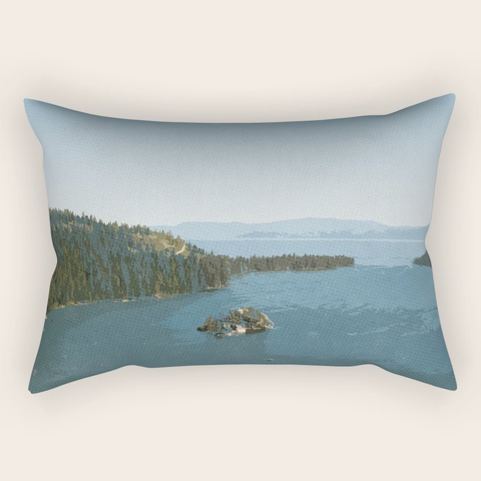 Visit Lake Tahoe Rectangular Pillow Gallery Image 2