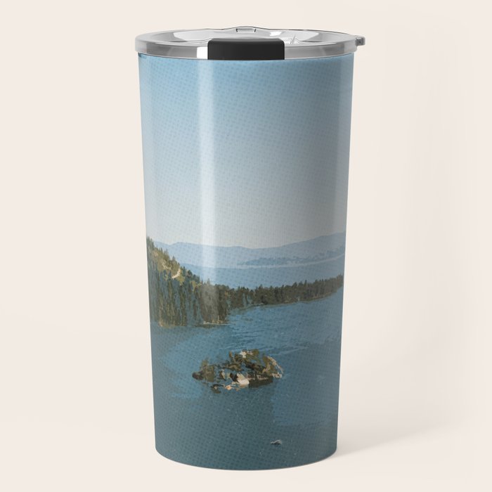 Visit Lake Tahoe Travel Mug Gallery Image 1