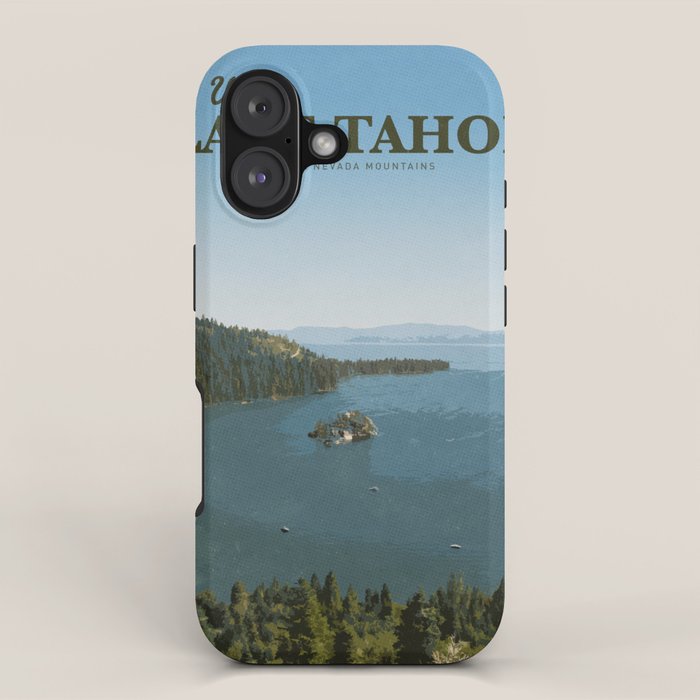 Visit Lake Tahoe iPhone Case Gallery Image 1