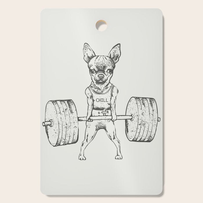 Chihuahua Lift Cutting Board Gallery Image 1