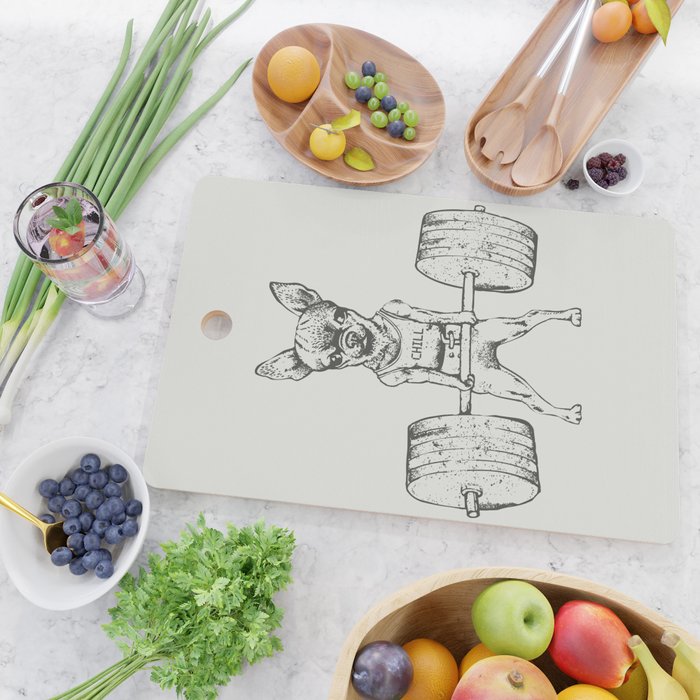 Chihuahua Lift Cutting Board Gallery Image 2