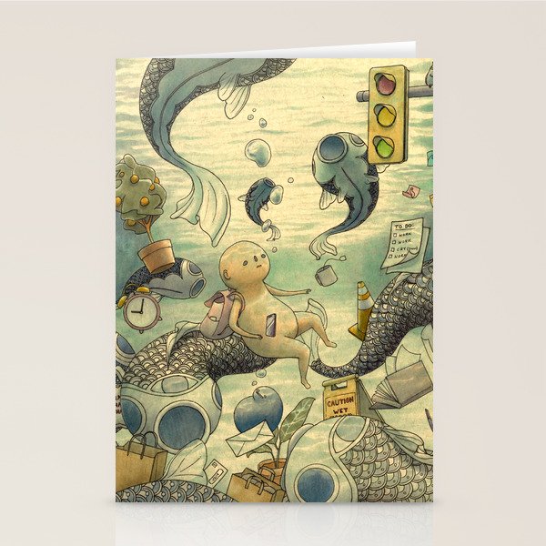 Underwater Stationery Card Gallery Image 2