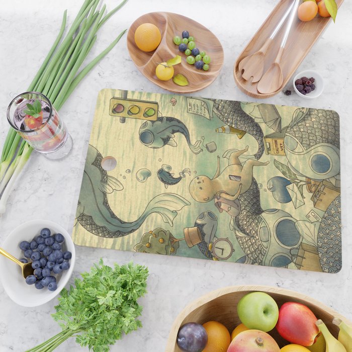 Underwater Cutting Board Gallery Image 2