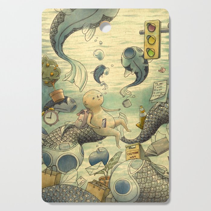 Underwater Cutting Board Gallery Image 1