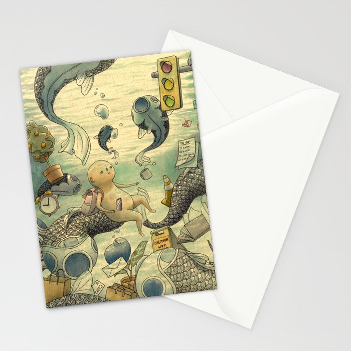 Underwater Stationery Card Gallery Image 2