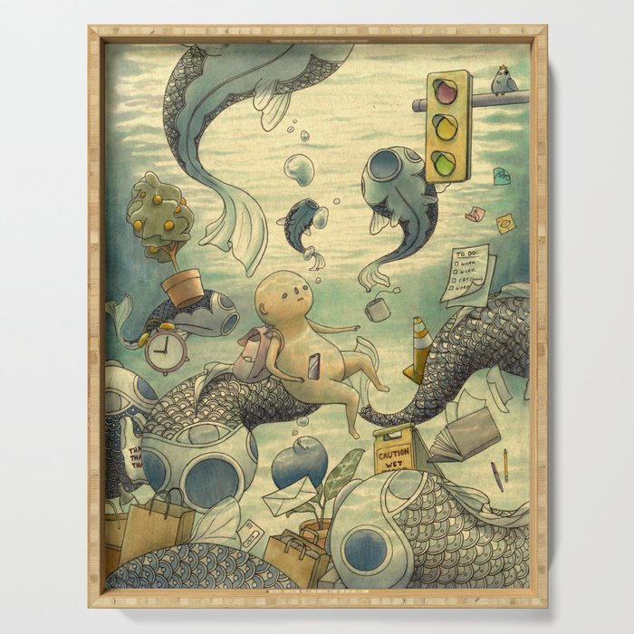 Underwater Serving Tray Gallery Image 1