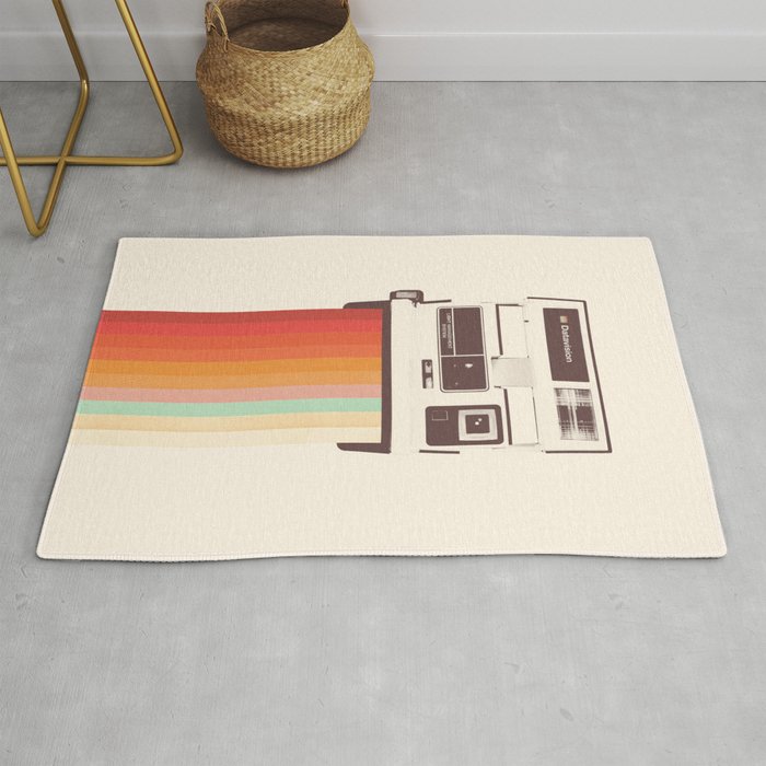 Instant Camera Rainbow Rug Gallery Image 1