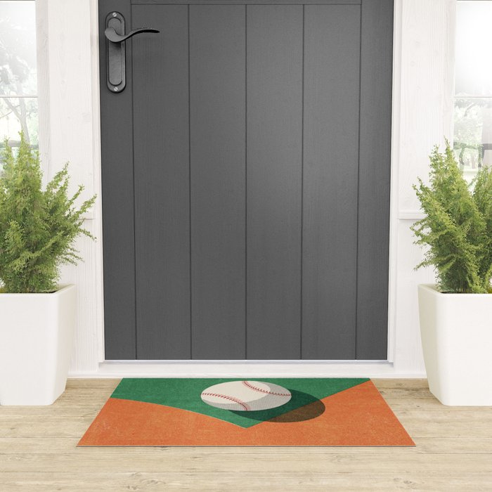 BALLS / Baseball Welcome Mat Gallery Image 3
