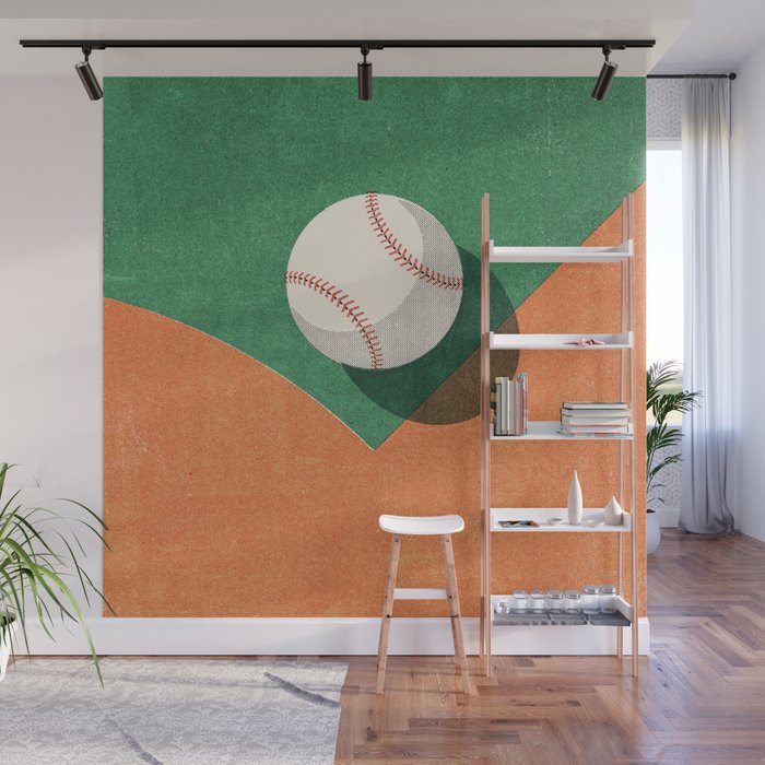 BALLS / Baseball Wall Mural Gallery Image 1