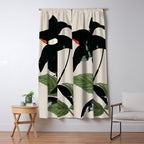 minimal collage/ Flower  Window Curtain Gallery Image 5