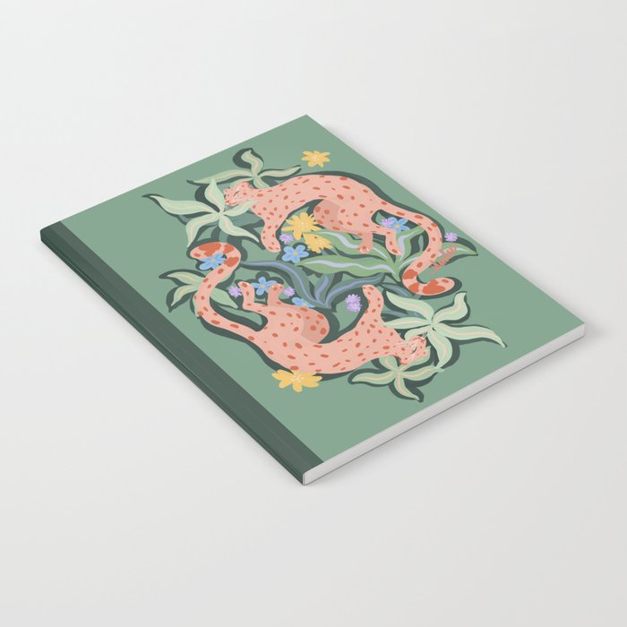 Wild Blush Cheetahs Notebook Gallery Image 1