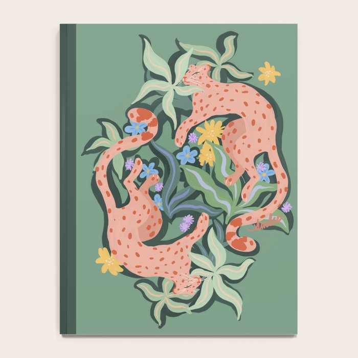 Wild Blush Cheetahs Notebook Gallery Image 4