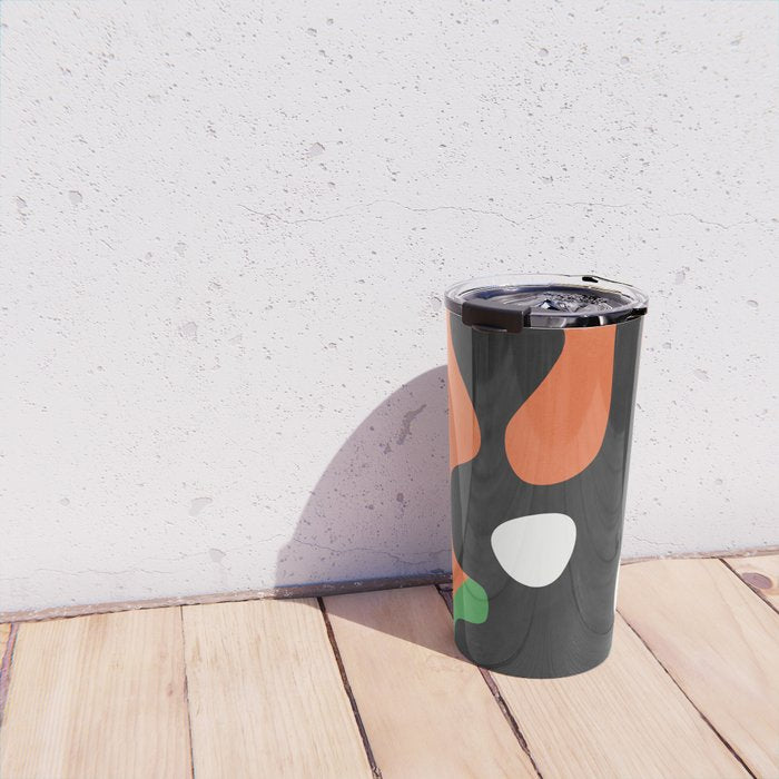 Abstract Art Vase 14 Travel Mug Gallery Image 4