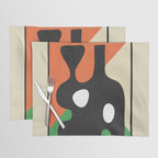 Abstract Art Vase 14 Placemat Gallery Image 1