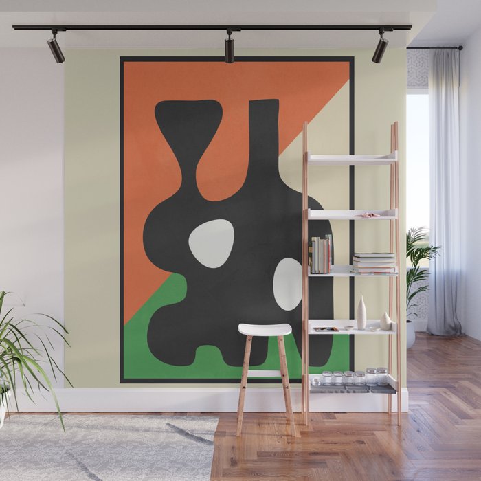 Abstract Art Vase 14 Wall Mural Gallery Image 1