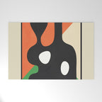 Abstract Art Vase 14 Welcome Mat Gallery Image 1