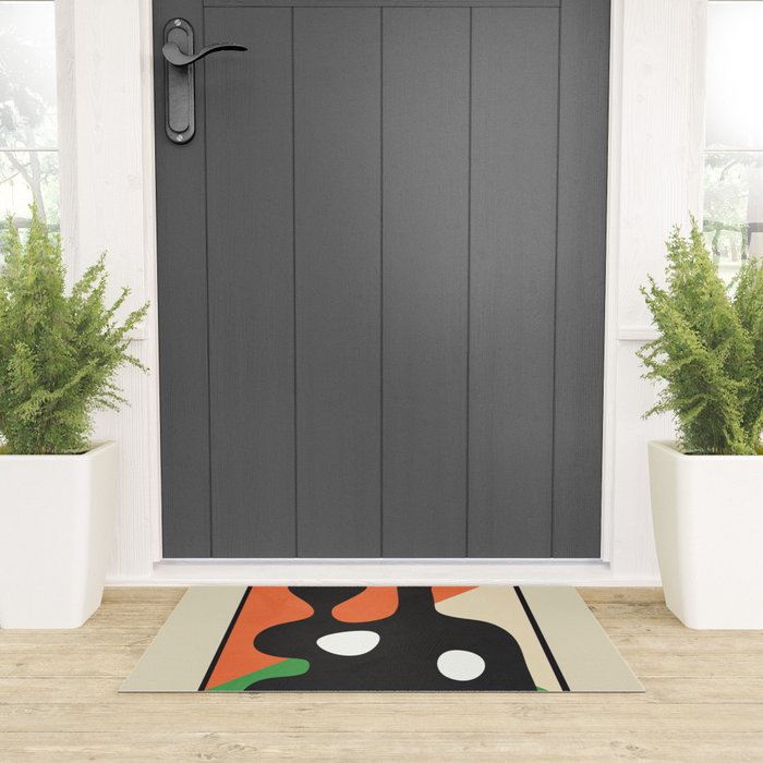 Abstract Art Vase 14 Welcome Mat Gallery Image 3