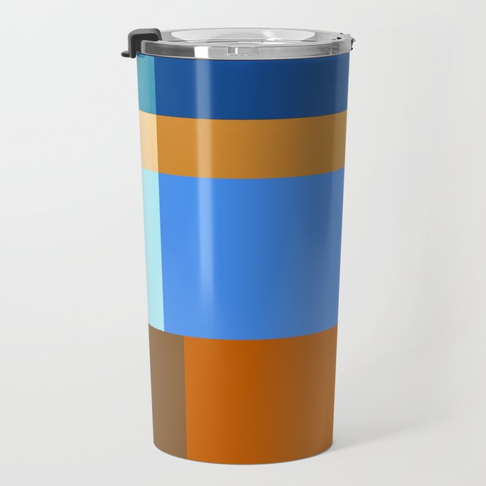 Seasonal Color Block Travel Mug Gallery Image 3