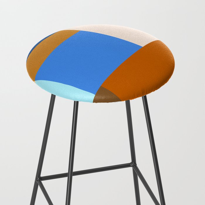 Seasonal Color Block Stool Gallery Image 2