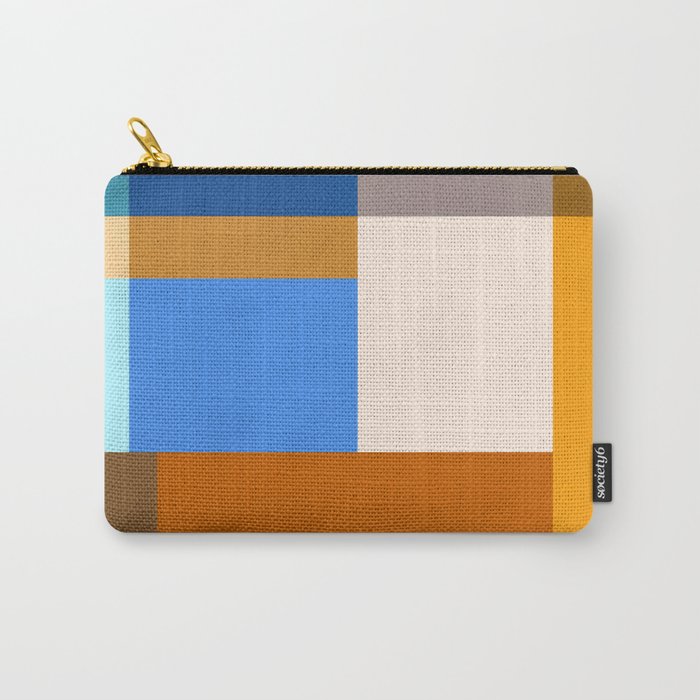 Seasonal Color Block Carry All Pouch Gallery Image 1