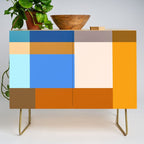 Seasonal Color Block Credenza Gallery Image 1