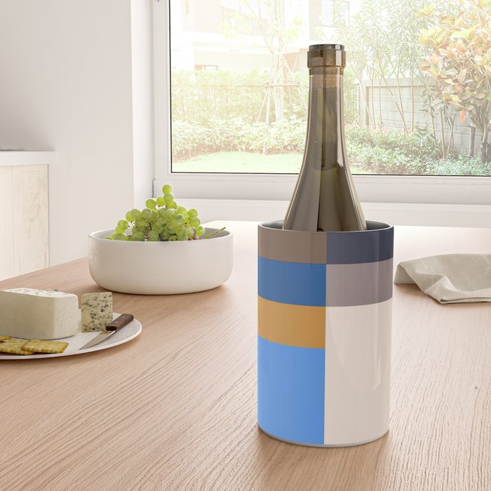 Seasonal Color Block Wine Chiller Gallery Image 4