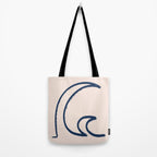 Minimalist Waves  Tote Bag Gallery Image 2
