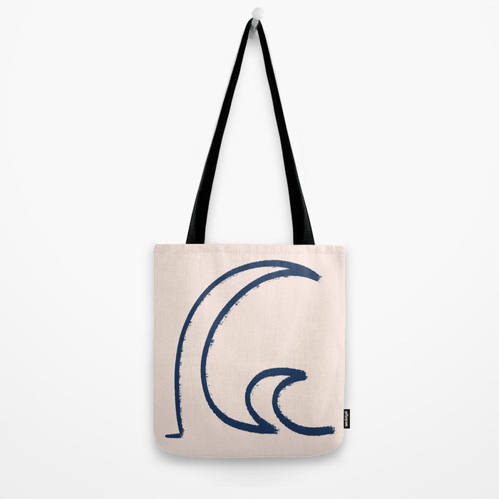 Minimalist Waves  Tote Bag Gallery Image 2