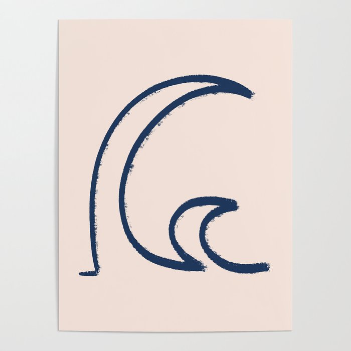 Minimalist Waves  Poster Gallery Image 4