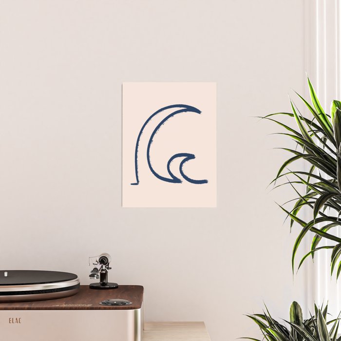 Minimalist Waves  Poster Gallery Image 2