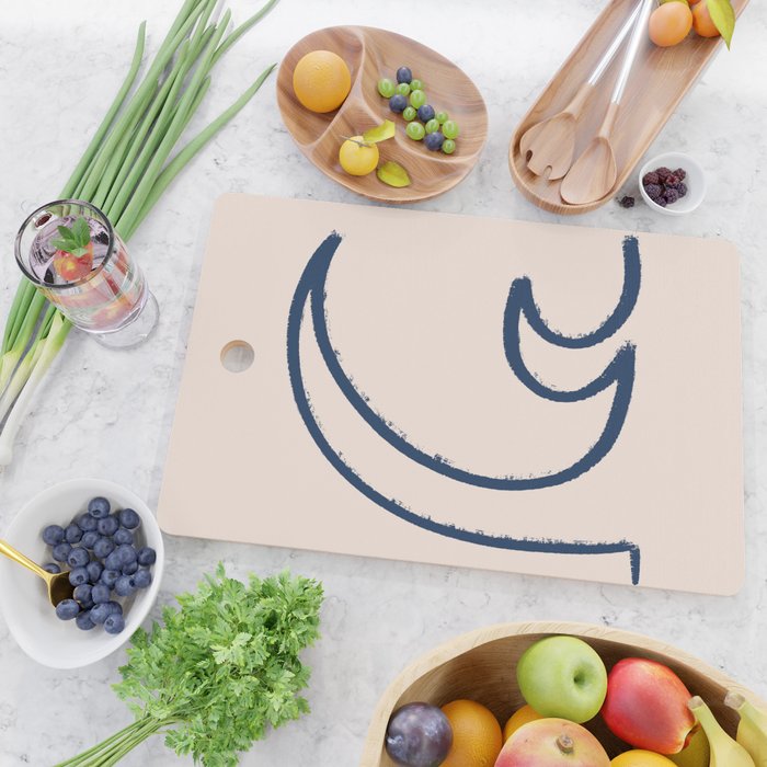 Minimalist Waves  Cutting Board Gallery Image 2
