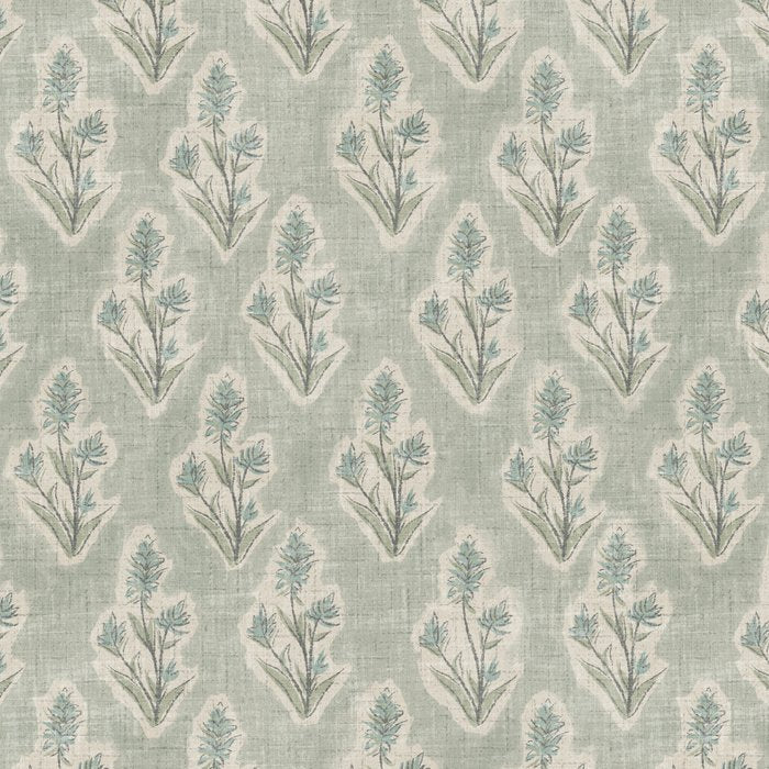 Indian Paintbrush - dusty light blue Coffee Mug Gallery Image 2
