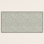 Indian Paintbrush - dusty light blue Desk Mat Gallery Image 3
