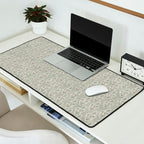 Indian Paintbrush - dusty light blue Desk Mat Gallery Image 2
