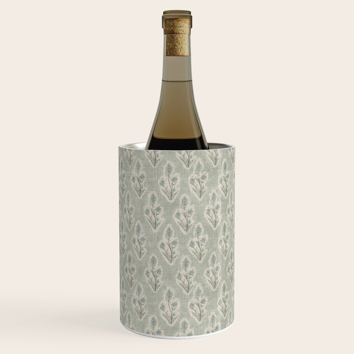 Indian Paintbrush - dusty light blue Wine Chiller Gallery Image 2