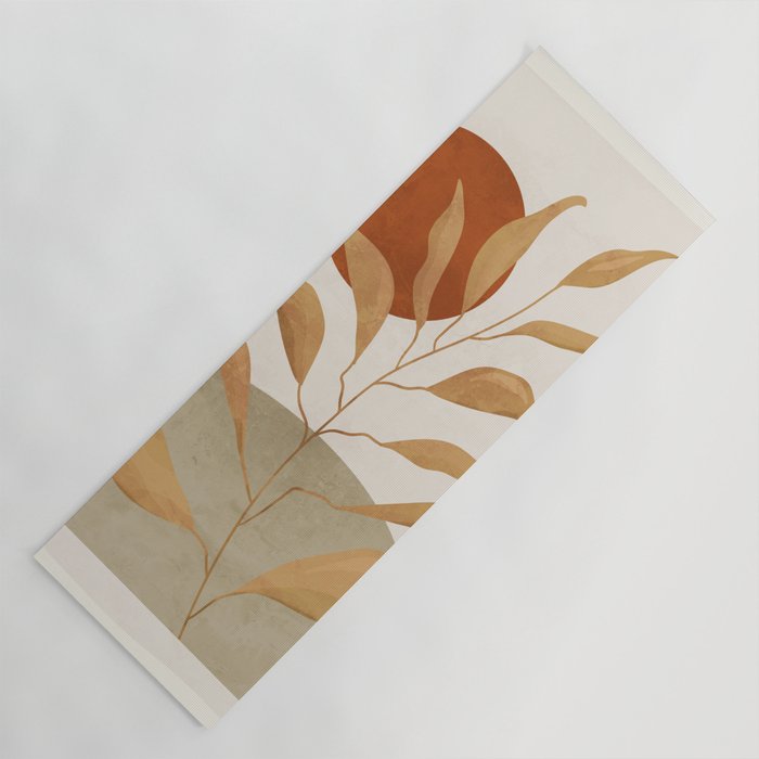 Tropical Leaf- Abstract Art 15 Yoga Mat Gallery Image 1