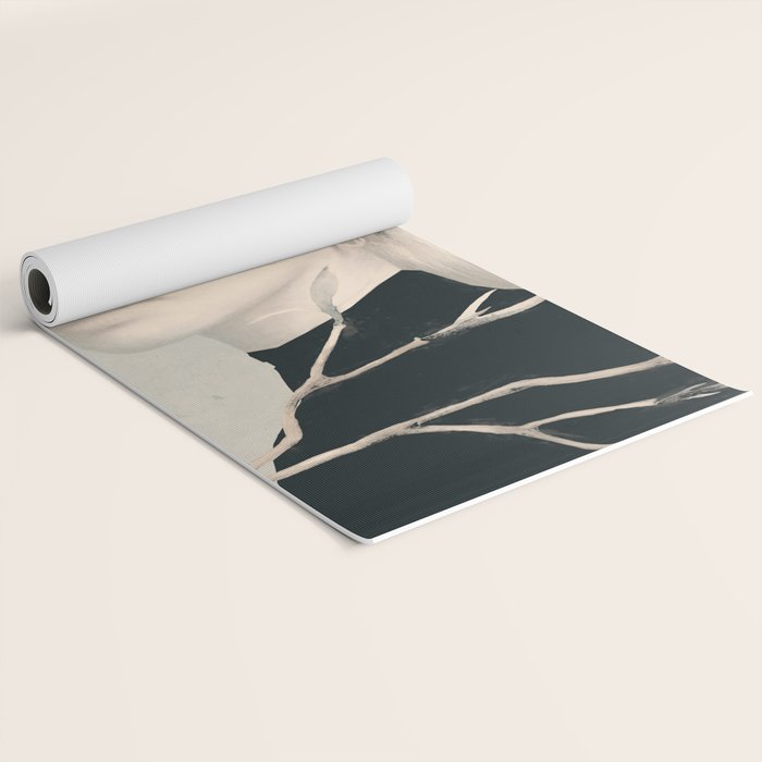 Woman and Birds 2 Yoga Mat Gallery Image 2