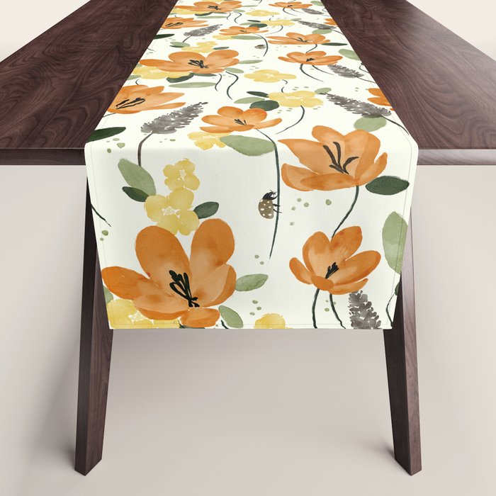 Evening Glow Meadow Table Runner Gallery Image 1