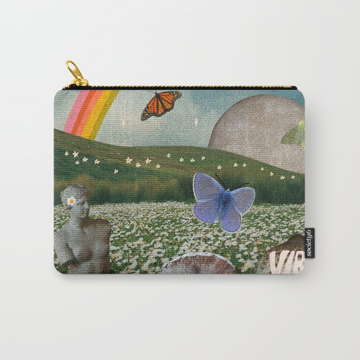 Virgo Collage Carry All Pouch Gallery Image 1