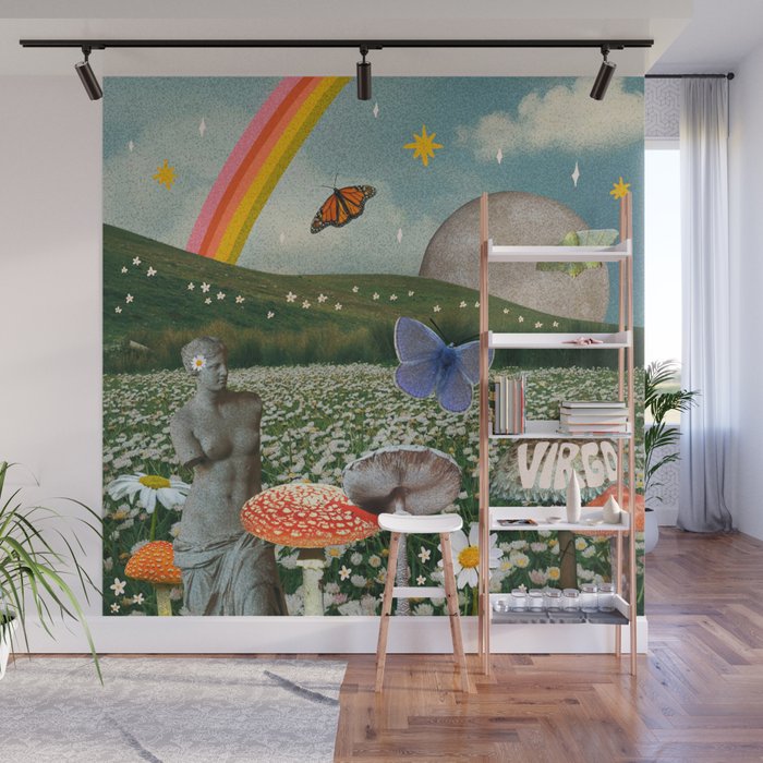 Virgo Collage Wall Mural Gallery Image 1