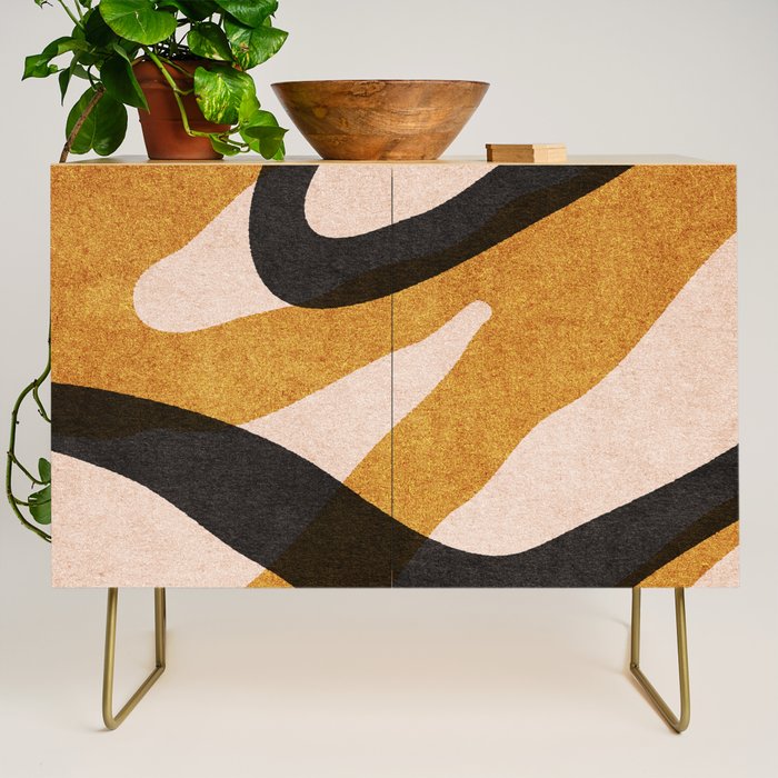 ABSTRACT ALPHABET / Script Q Credenza Gallery Image 1